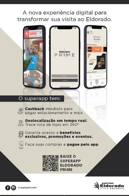 Shopping Eldorado lança super app Eldorado Prime com cashback - Revista São  Roque